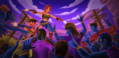 Tirer sur des Zombies